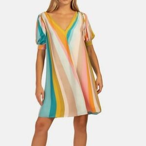 Trina Turk Multicolored Sunshine Dress in size large